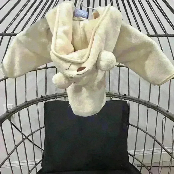 Disney Baby Hooded Winnie the Pooh’s ‘Pooh’ 2 pocket robe  3-6mo Great condition - Picture 7 of 7